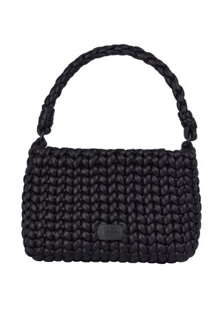 Lala Berlin - Marla skuldertaske - Black Braided - Lee