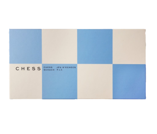 Printworks - Chess, spil - blå, hvid - Henrik Vibskov