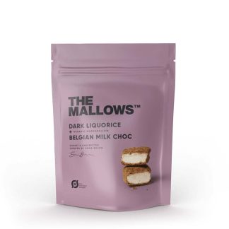 The Mallows - Dark Liquorice skumfiduser - 90g - Frederik Bagger