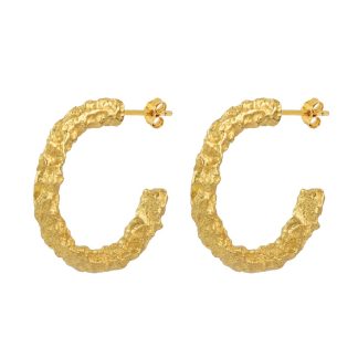 House Of Vincent - Moonstruck Gilded hoops - forgyldt - Spring Copenhagen