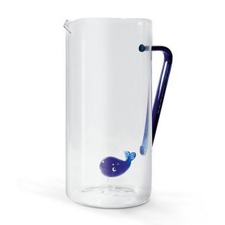 Wd Lifestyle - Borosilicate karaffel, whale - 1.2 L. - HAY