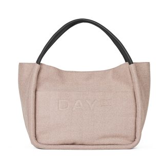 Day Et - Day Woolen Small taske - Taupe Melange - DAY ET