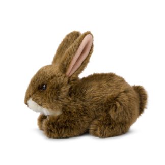 Wwf - Brown Hare Lying bamse  - brun - Size (19cm) - WWF