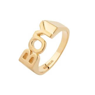 Maria Black - Boy ring - forgyldt - Maria Black