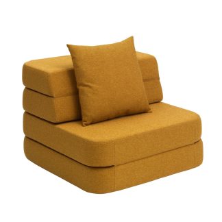 By Klipklap - Foldesofa Single - Mustard - by KlipKlap