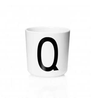 Design Letters - Porcelænskop - Q-Z - Design Letters