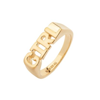 Maria Black - Girl ring - forgyldt - Maria Black