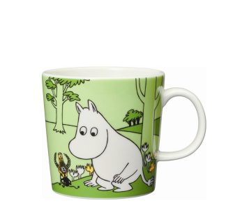 Moomin By Arabia - Mumi Krus, Græsgrøn - 30 cl - MOOMIN by Arabia