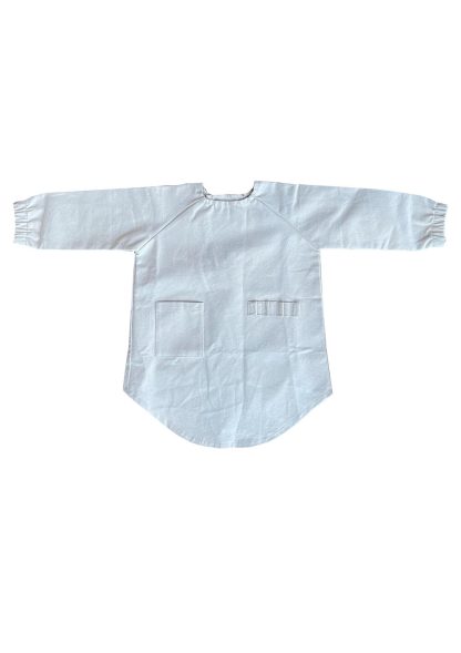 Leo Leo Copenhagen - Apron malertrøje  - creme - Size (1 - 4 years: 42 x 50 cm) - Leo Leo Copenhagen