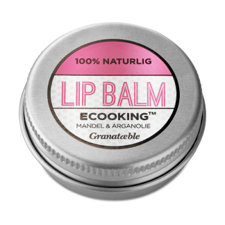 Ecooking - Lip balm granatæble - 15 ml. - Ecooking