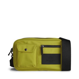 Markberg - DarlaMBG Recycled crossbodytaske - Bitter Lime/sort - Markberg