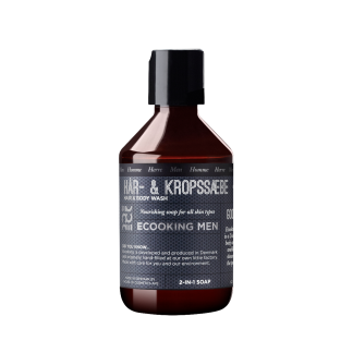 Ecooking - Hår- & kropssæbe mænd, 250 ml - House Doctor