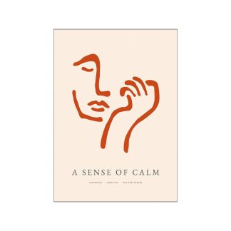 Poster & Frame - Mie & Him plakat - A sense of calm - Dear Denier