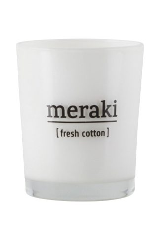 Meraki - Lille duftlys - Fresh cotton - Meraki