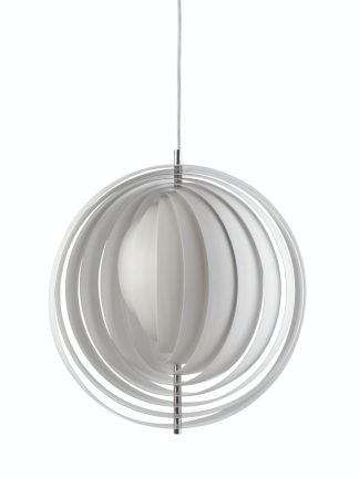 Verpan - Moon lampe, hvid - Ø34 cm. - Verpan