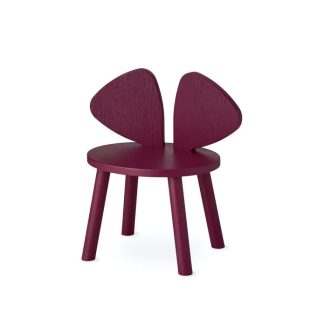 Nofred - Mouse stol - Burgundy - Nofred