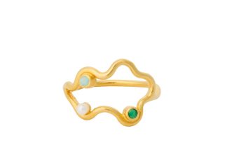 Pernille Corydon - Cove ring - forgyldt - Pernille Corydon