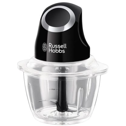 Russell Hobbs - Matte black minihakker - Sort - Russell Hobbs