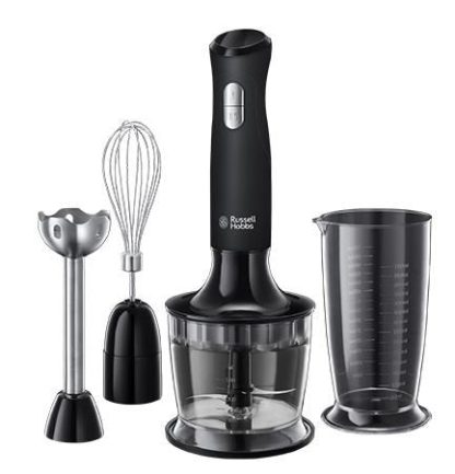 Russell Hobbs - Matte Black 3i1 stavblender - Sort - Russell Hobbs