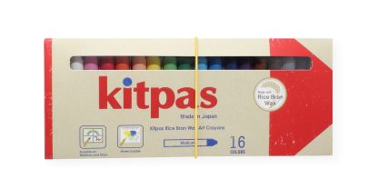 Kitpas - Farveblyanter, medium  - mønstret - Size (16 psc) - Kitpas