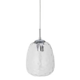 BLOOMINGVILLE Baele loftlampe, rund - klar glas og jern (H:34) - Bloomingville