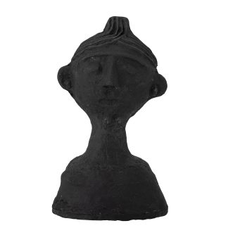 CREATIVE COLLECTION Alia figur - sort papmache (H:40) - Creative Collection